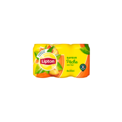 Lipton Ice Tea Pêche 6x33cl