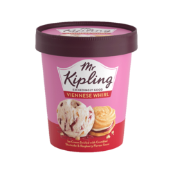 Mr Kipling Viennese Whirl Ice Cream Tub