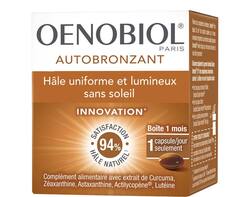 Oenobiol® Autobronzant 
Complément alimentaire
www.oenobiol.fr