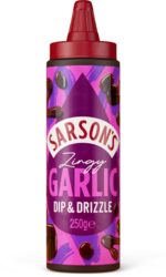 Sarson’s Zingy Garlic Dip & Drizzle 250G