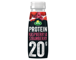 Strawberry & Raspberry milkshake 225ml