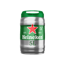 Heineken bière blonde Fût 5L 5°