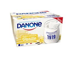 Danone 1919 au lait entier Vanille