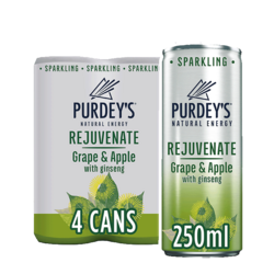 Rejuvenate Grape & Apple Drink 4x250ml