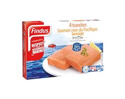 Tranches de Saumon rose du Pacifique Sauvage