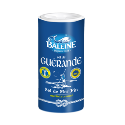 Boite verseuse sel fin 250g LA BALEINE Guérande