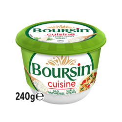 Boursin Cuisine Ail & Fines Herbes 240g