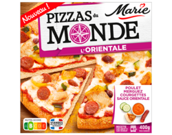 Pizzas du Monde Orientale