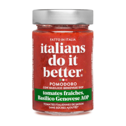 Pomodoro - Tomates fraîches & Basilic AOP 190g