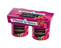Yaourts Gourmand® Framboises Mamie Nova