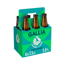 GALLIA CHAMP LIBRE 6/33CL