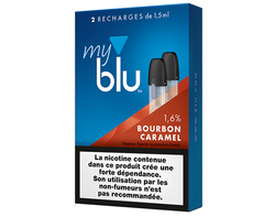 Saveur Bourbon Caramel (0%, 0,8% ou 1,6%)