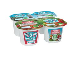Les 2 Vaches Fraise-Rhubarbe