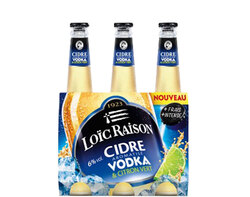 LOÏC RAISON Cidre aromatisé Vodka