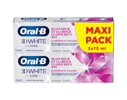 Oral-B 3D White Luxe Blancheur et Glamour 2x75ml