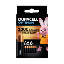 Duracell Optimum AA x6