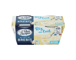 Riz Nature au lait de Brebis
