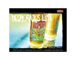 BIERE AROMATISEE TEQUILA, CITRON-CITRON VERT, CACTUS 3°