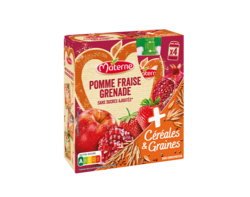 Pomme Fraise Grenade Céréales & Graines