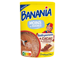 Poudre chocolatée moins de sucres 750g