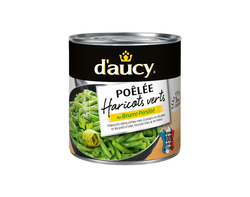 Poêlée de Haricots Verts au beurre persillé - moyenne boîte (250g)