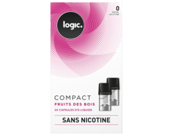 Logic COMPACT Fruits des bois 0mg/ml