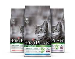 Pro Plan STERILISED au lapin, riche en dinde et riche en saumon 1,5kg