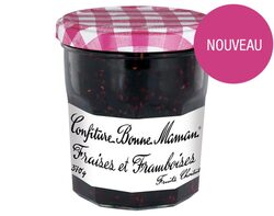 La confiture de Fraises et Framboises Bonne Maman 370g