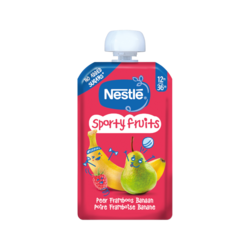 Sporty Fruits - Poire Framboise Banane 110g