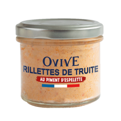 Rillettes de truite espelette 90g