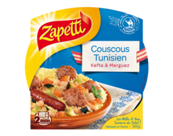 Couscous Tunisien Kefta et Merguez