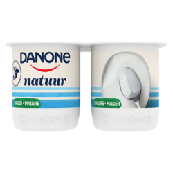 Danone Natuuryoghurt 4x125g