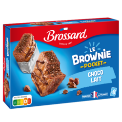 Le Brownie Pocket Choco Lait (240g)