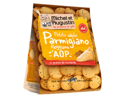 Sablés apéritif Parmigiano Reggiano 120g