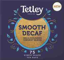 Tetley Smooth Decaf 75 Tea Bags 