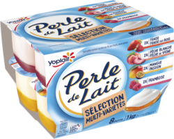 Perle de Lait Sur Lit Panaché x8