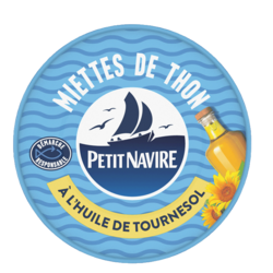 Miettes de Thon à l'huile de tournesol 160g