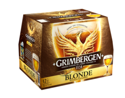 Grimbergen blonde - 12x25cl