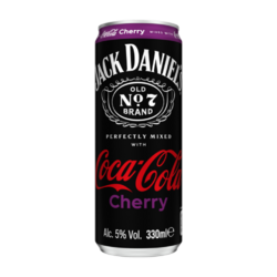 Jack Daniel's & Coca-Cola Cherry 330ml