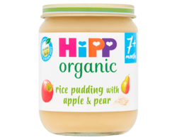 Rice Pudding with Apple & Pear 160g