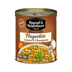 Flageolets cuisinés à l'Auvergnate 820G