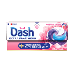 Dash Extra Fraîcheur - Bouquet de Pivoines