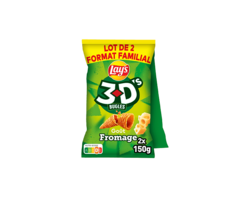 3D Bugles Fromage Lot de 2x150g