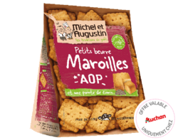 Petits beurre au Maroilles AOP 
