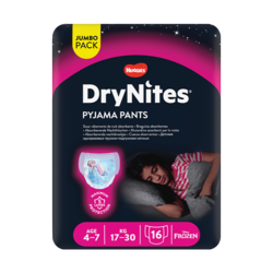 DryNites©️ 4-7 ans (17-30 kg) x16