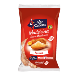 Madeleines Extra Moelleuses Nature 600g