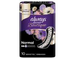 Serviettes Always Discreet Boutique
