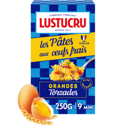 Grandes Torsades aux œufs frais 250g