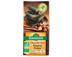 Chocolat Noir Fourré Praliné