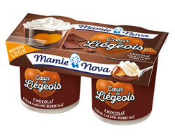 Liégeois Chocolat Coeur Caramel Beurre Salé 